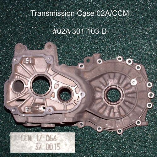 VW VR6 B3 B4 MK3 02A CCM Transmission Case 02A301103D  