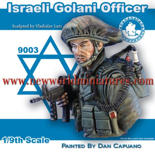 New World Miniatures NWM9003 Israeli Golani Officer Bu  