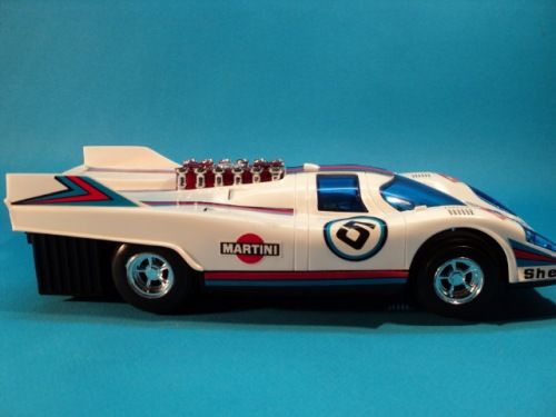 PORSCHE 917 RACING CAR TOUCH CONTROL BTT/OP BOXED 1970s  