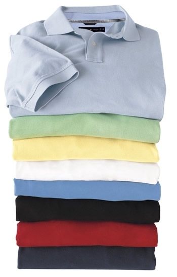   Mens Size S 3XL Ivy Pima Cotton Pique Polo Sport Shirt TH NWT  