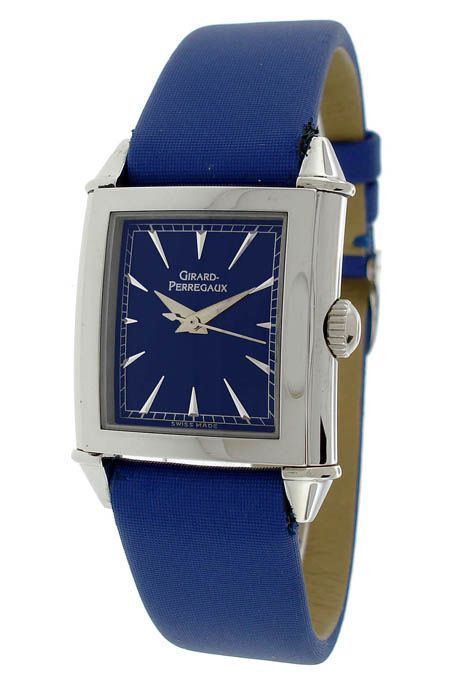 Girard Perregaux Vintage 1945 Blue Lady Watch GP2591011 STN  