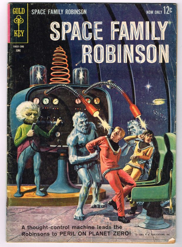 SPACE FAMILY ROBINSON # 3 a silver age Gold Key comic 1963  