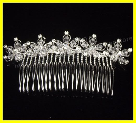 Beautiful Bridal Wedding Tiara Hair Accessories Crystal Crown  